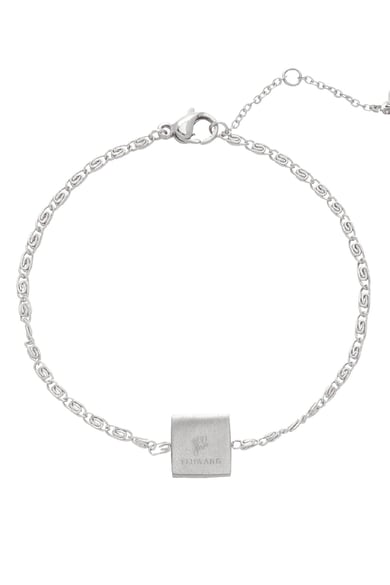 Bracelet Head Up &amp; No Regrets Silver Color Stainless Steel h5 Picture2